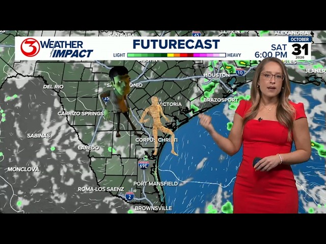 Heat is a little bit of a trick, but the sky will be a treat for your Halloween forecast