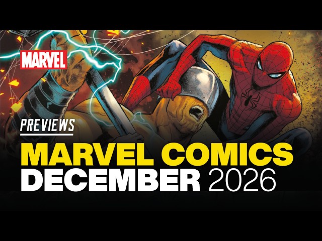 MARVEL Comics PREVIEWS: What's NEW from Marvel in December 2026!