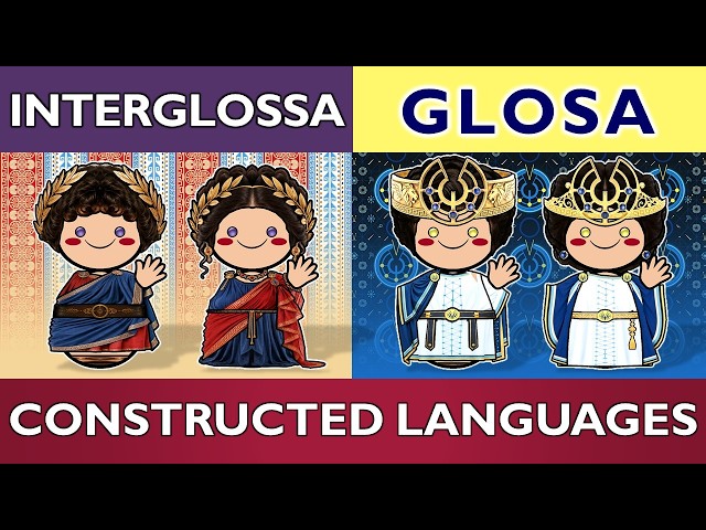 Interglossa & Glosa | Two Languages Built From Greek & Latin