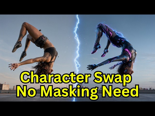 MiniMax H3 Swap Any Character in Video - No Masking Need