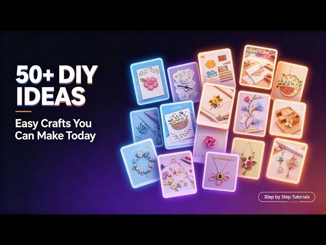 50+DIY IDEAS#handmade #diy   #craft #handcrafted#diyproject