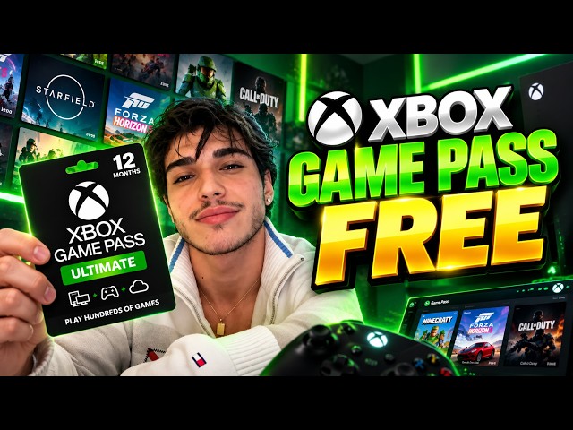 Xbox Game Pass FREE [12 Month Codes] 🎮 How to Get Xbox Game Pass for FREE in 2026 (NEW UPDATED)