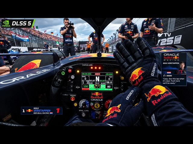 F1 26 10X DLSS 5 Looks UNREAL! 🤯 Max Verstappen | 100% Full Race Gameplay