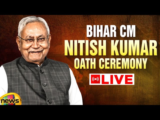 Bihar CM Nitish Kumar Oath Ceremony LIVE | Nitish Kumar Takes Oath As Bihar CM For The 10th Time