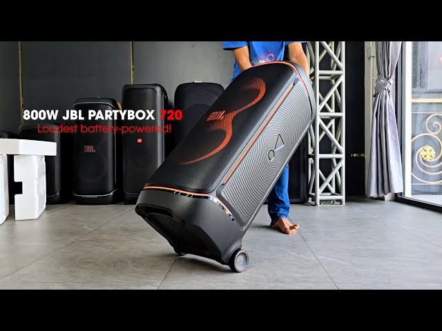 800W Biggest Battery Party Speaker! JBL PARTYBOX 720 (NEW)