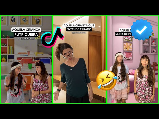 COMPILADO 40 MINUTOS VÍDEOS ENGRAÇADOS DA @gisellehfreitas 