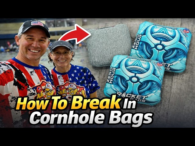 How To Break In Cornhole Bags FAST! (Ready to throw in less than 2 hours)