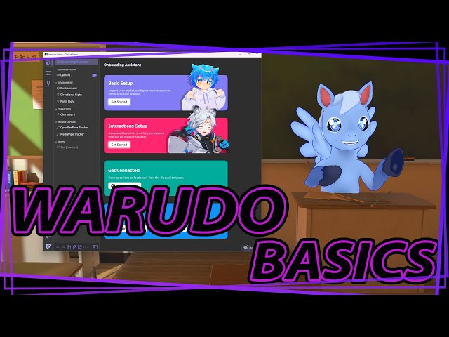 V-Tuber Tutorial // Warudo Basics