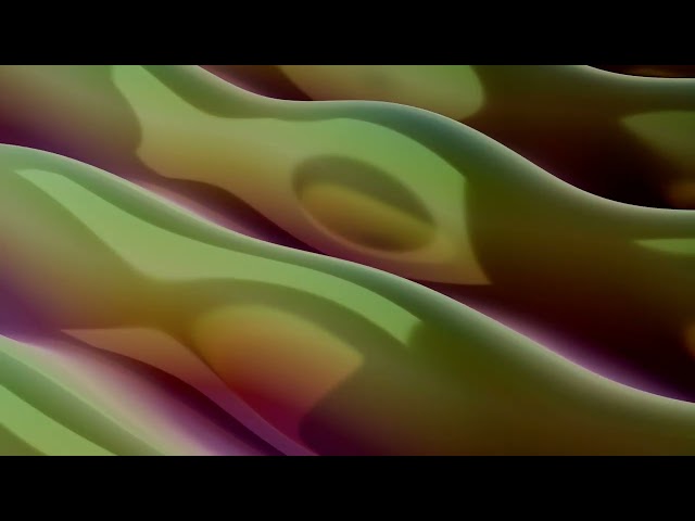 Abstract Silk Waves — 4K Seamless VJ Loop | 1 Hour Colour Shifting Background