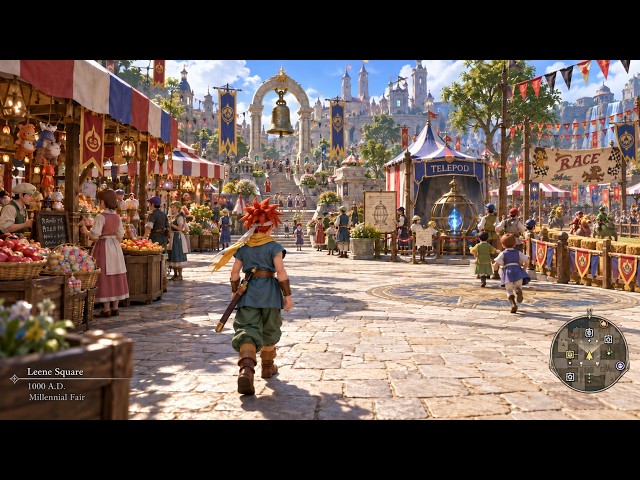 Chrono Trigger Remake - Gameplay Exploration 