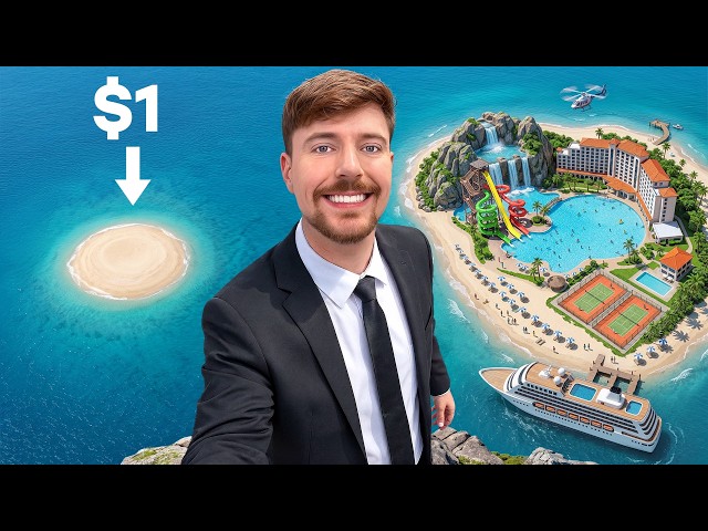 $1 vs $250,000,000 Private Island!