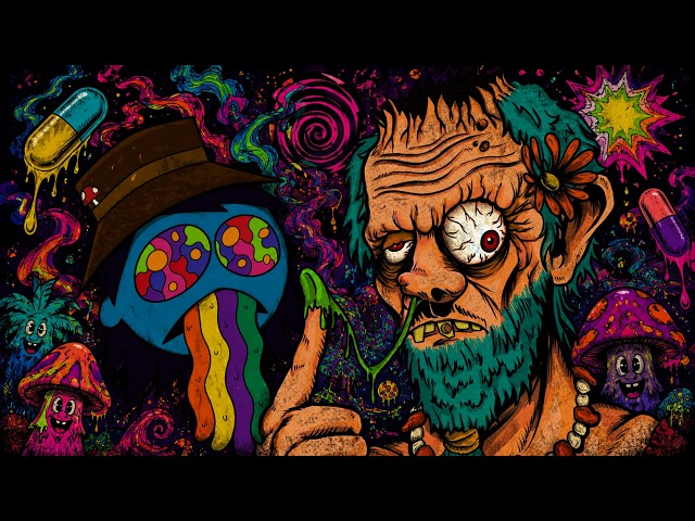 SS8 | Psychedelic 4K Visuals | Trippy LSD-Inspired Psytrance