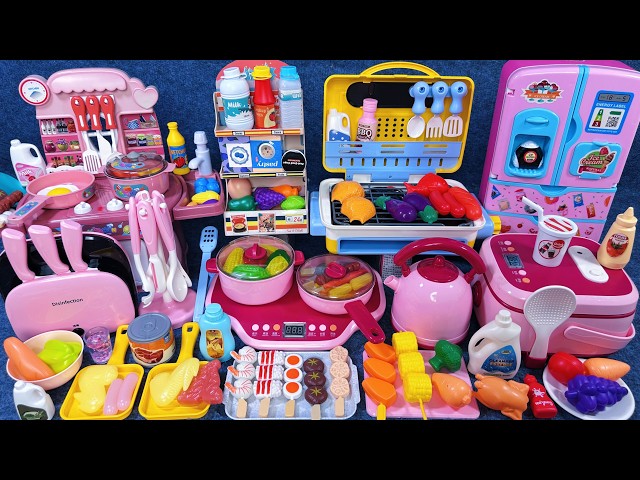 15 Minutes Satisfying with Unboxing Automatic Kitchen Appliance Playset ASMR | Review Toys