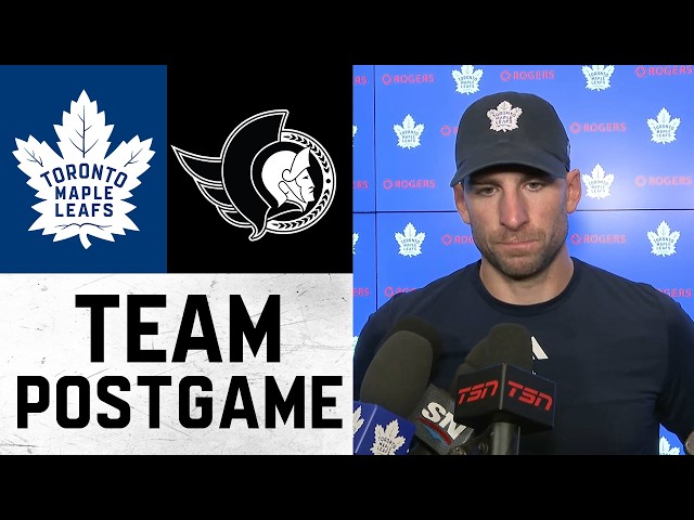 Maple Leafs Full Media Availability | Post Game vs Ottawa Senators | September 23, 2026