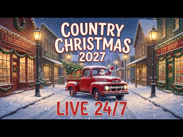 Chill Christmas Vibes 🎅 24/7 Relaxing Christmas Music - Cozy Atmosphere
