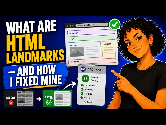 What Are HTML Landmarks — and How I Fixed Mine