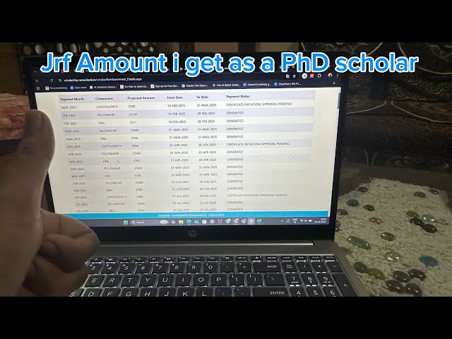 How much Jrf  i get as a PhD scholar ( Jrf + HRA + Contingency) #ugcnet #netjrf #ugcnetjrf