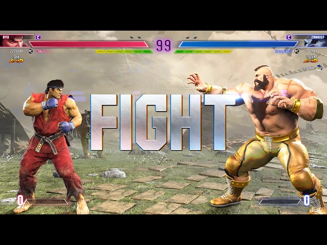 SF6 🔥 SHUTO (#1 Ranked Ryu) Vs ITAZAN (Zangief)🔥Street Fighter High Level Matches!