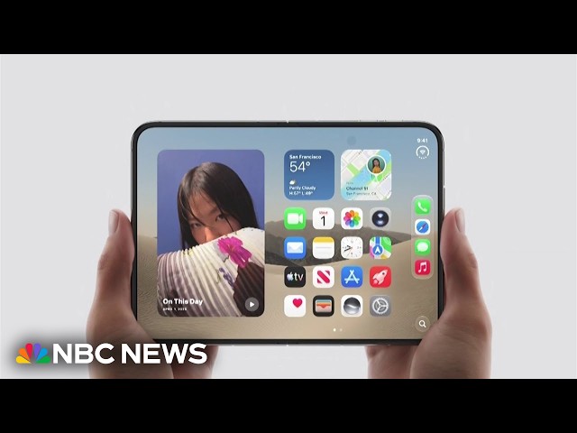 Crowds around the world turn out for the launch of Apple’s new foldable iPhone Duo