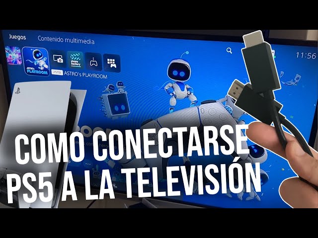 Cómo Conectar Mi PS5 a la TV - Como Conectar una PlayStation 5 al Televisor