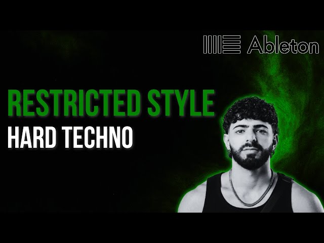 Restricted Style - Hard Techno Tutorial [​+​Free Project File]