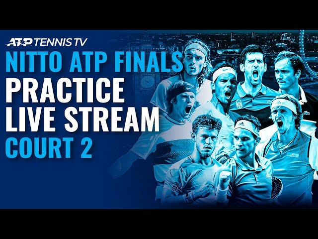 2020 Nitto ATP Finals: Live Stream Practice Court 2 (Tuesday)
