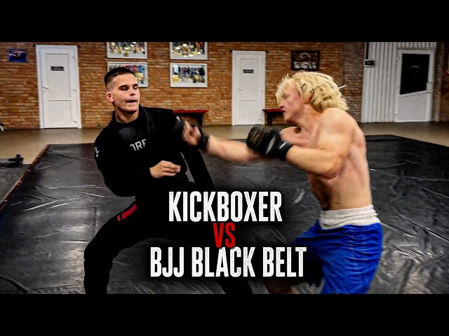KICKBOXER vs BJJ BLACK BELT 🤯 — Who Wins? BRUTAL KNOCKDOWNS & SUBMISSIONS! | MMA