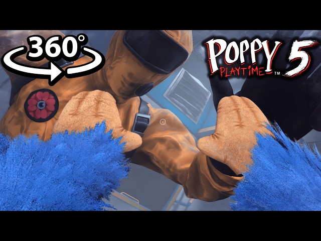 360° You Can PLAY AS HUGGY in VR?! All Huggy Memories | Poppy Playtime Chapter 5