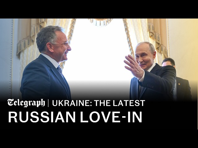 Trump envoy praises 'humanitarian’ Putin as Moscow bombards Kyiv | Ukraine war news updates today
