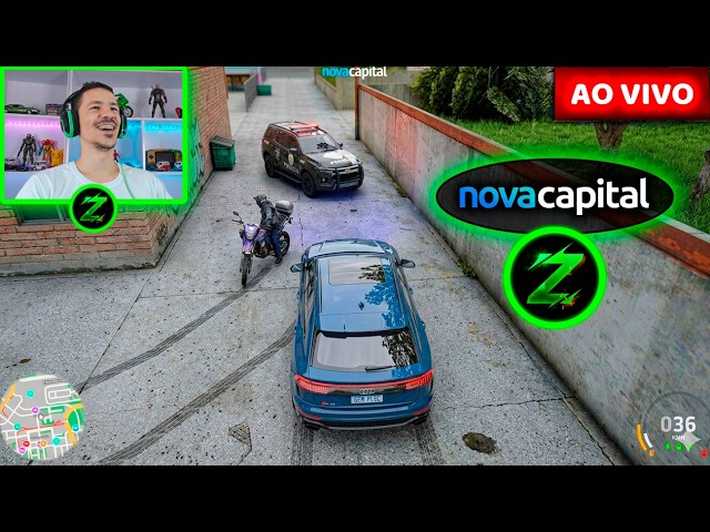 ZUMANS AO VIVO NO NOVA CAPITAL ! GTA MTA RP ! #gta5 #gtasanandreas #fuga