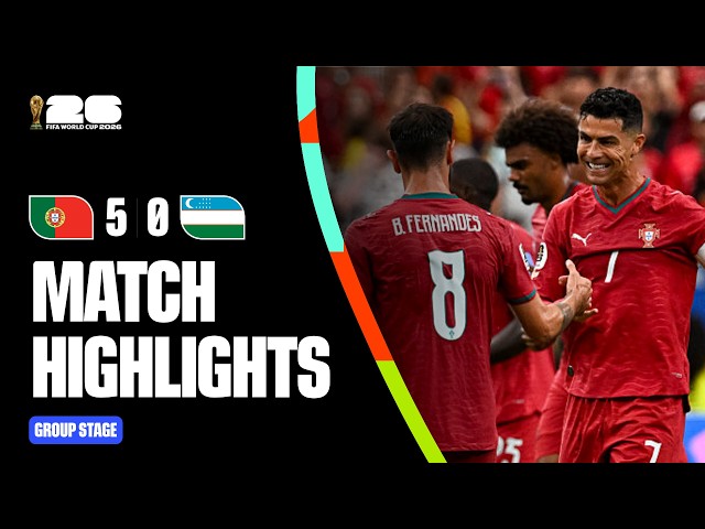Highlights | Portugal 5-0 Uzbekistan | FIFA World Cup 2026™