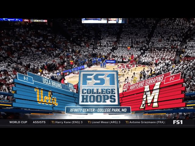 FS1 College Hoops intro | 16 UCLA @ 20 Maryland | 12/14/2022