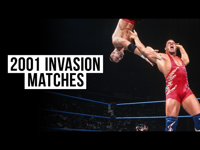 2001 Invasion matches | WCW and ECW try to take over WWE