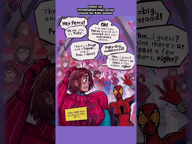The Spider-Person Egg Cracking Aftermath~ #comicdub #voiceover #voiceacting #spiderman
