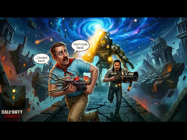 BO3 Zombies Revelations AWESOME run with the GOATED Homie