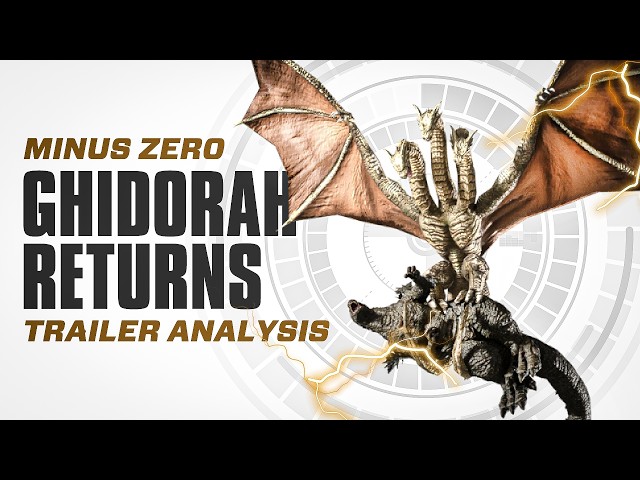 King Ghidorah Returns - Godzilla Minus Zero Trailer Breakdown
