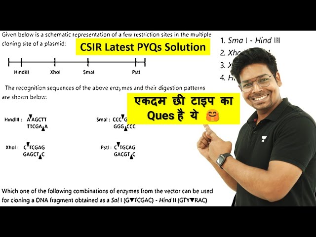 CSIR Latest PYQs Solution | एकदम छी टाइप का Ques है ये 🤗 | By Virendra Singh | CSIR | GATE | DBT