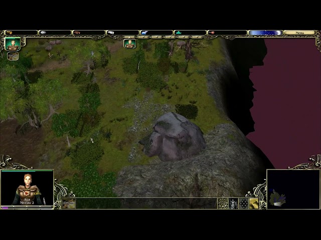 Spellforce : first map of The Breath of Winter