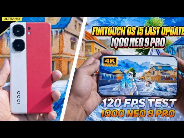 BGMI LIVE 120 Fps Gameplay 😱 | IQOO NEO 9 PRO 🥵 #short