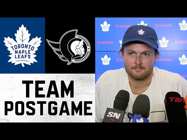 Maple Leafs Full Media Availability | Post Game vs Ottawa Senators | October 03, 2026