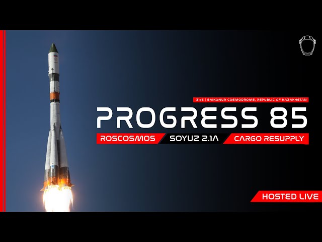 REPLAY! Soyuz Progress 85 ISS Resupply Launch