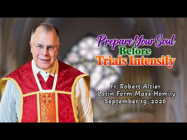 Prepare Your Soul Before Trials Intensify