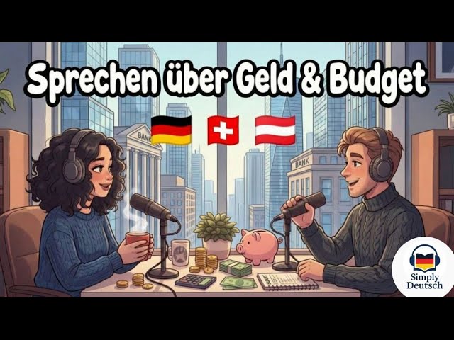German Podcast / Deutsch lernen – „Geld & Budget“ über Finanzen sprechen für A2–B1 💶🎙️🇩🇪