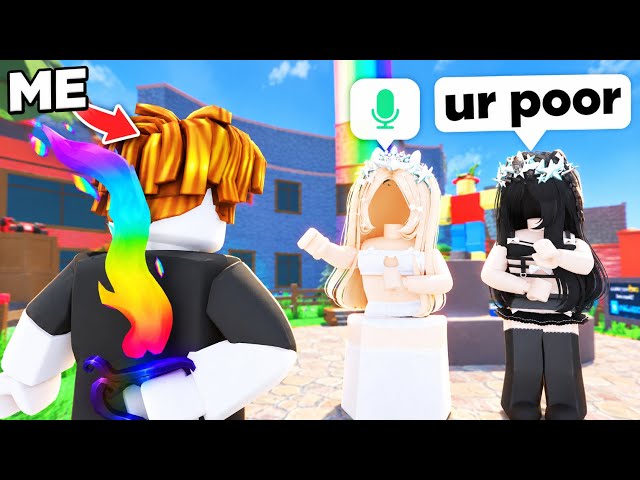 I Pretended To Be A NOOB With EXPENSIVE WEAPONS In MM2 VOICE CHAT...