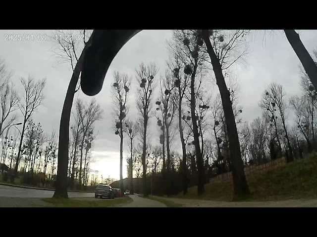 Boring bicycle commute - 20250108 #1