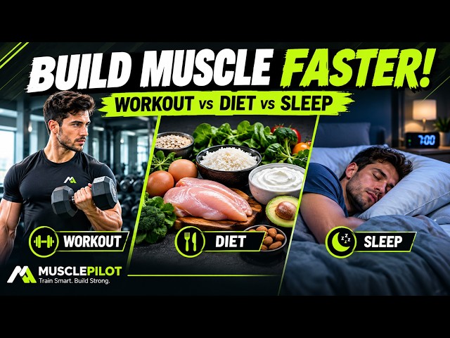 How to Build Muscle Faster: Workout, Diet & Sleep Explained