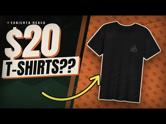 ERNIE MTB MERCH IS FINALLY HERE!