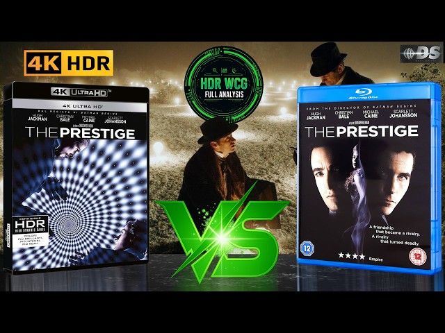 The Prestige 2006 4K Blu-Ray REVIEW | HDR vs SDR Comparison