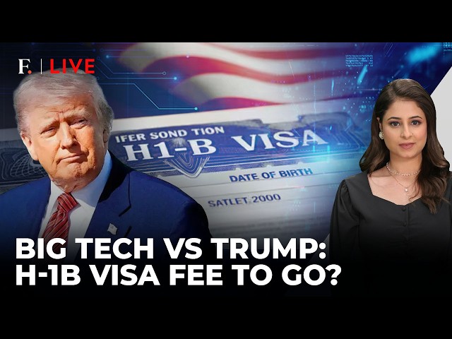 Silicon Valley vs Trump: Why Tech Giants Oppose the $103K H-1B Fee | Firstpost Live