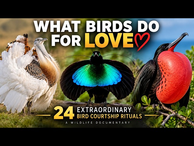 24 Bird Courtship Rituals and Incredible Mating Dances Caught in Nature- Wildlife Documentary #birds